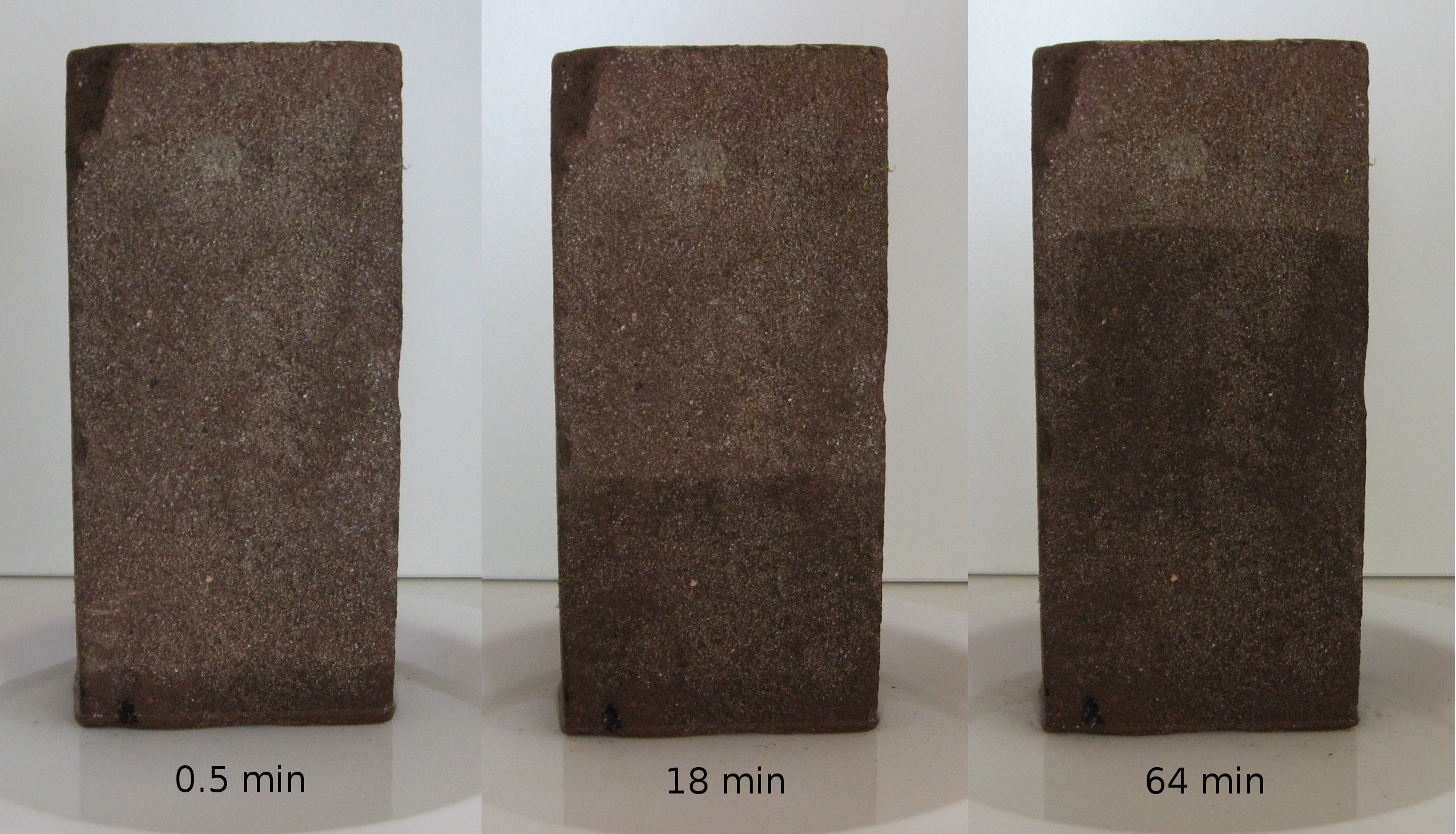 Capillary flow brick